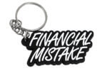 Financial Mistake kulcstartó