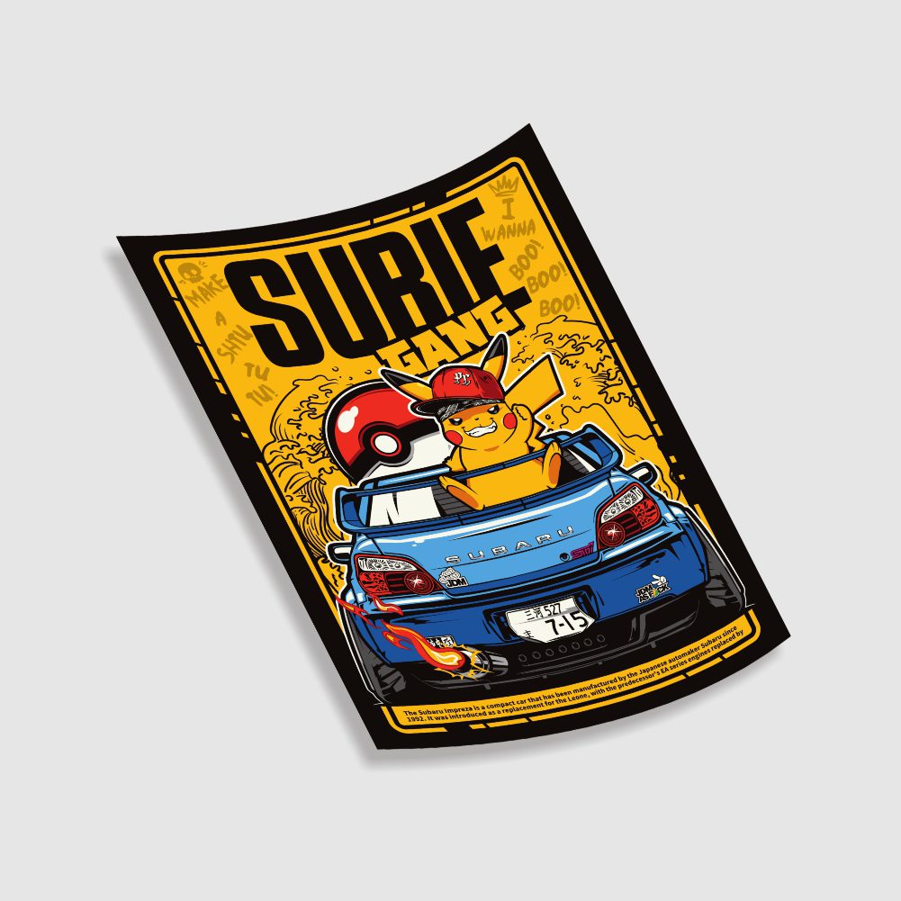 Subie Gang Pikachu Pokemon - Image 1