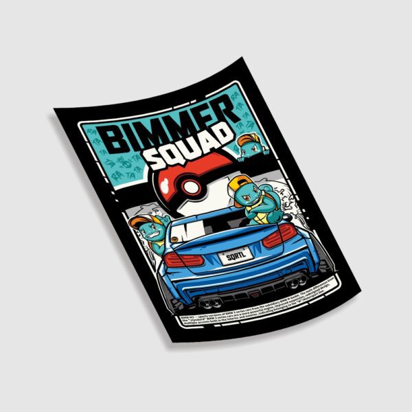 Bimmer Squad Squirtle Pokemon